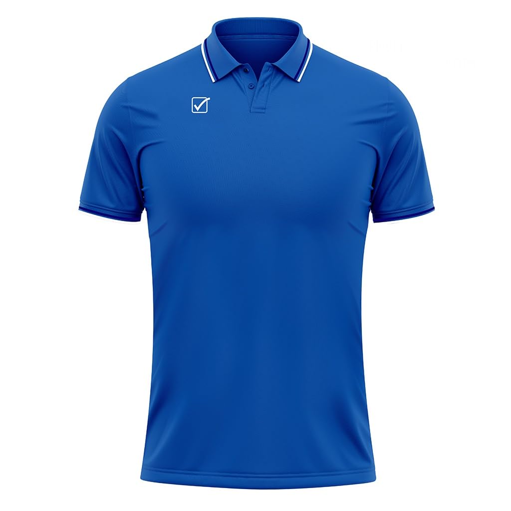 Givova Polo Cotone Piquet Action Azzurro/Bianco Tg. 3XL