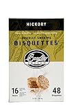 Bradley Smoker Bisquettes BTHC48 For Grilling and BBQ, Hickory, 48 Pack
