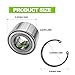 Front Heavy Duty Wheel Bearing & Seal kit - Compatible with Honda 2014-2024 Rancher 420 Rubicon 500 520 / Foreman 500 520, Replace 91051-HR3-A21 90651-HR3-A20