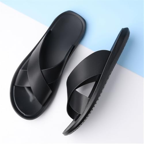 Men Cross Slide Sandals Slip on Comfortable Lightweight Summer Slipper Shoes For Indoor and Outdoor Quick-Dry2