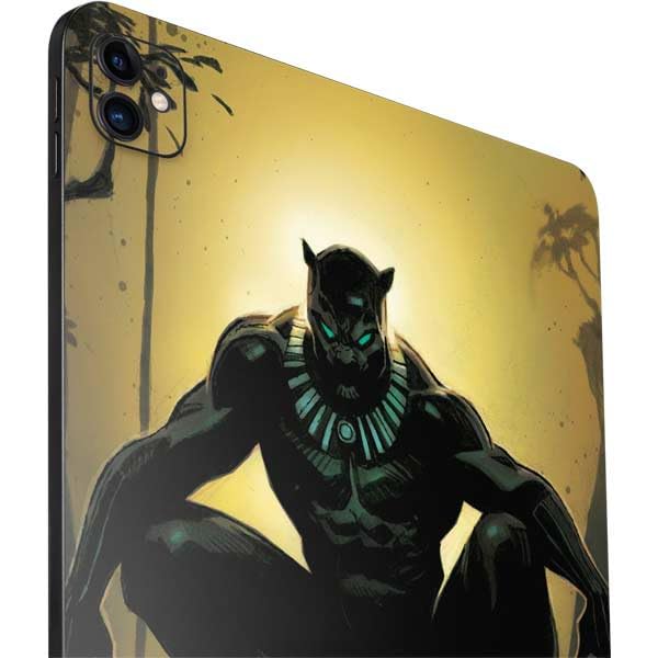 Skinit Decal Tablet Skin Compatible with iPad Pro 12.9in (2020) - Officially Licensed Marvel Black Panther TChalla King of Wakanda Design