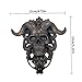 Horned Skull Door Knocker Skeleton Head Gothic Doorknocker Decor for Front Doors S Tools