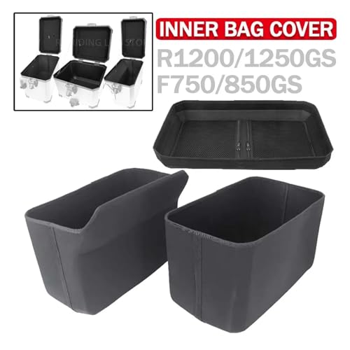 Bolsa interior para maleta BMW R1200GS R1250GS Nylon miniatura 2