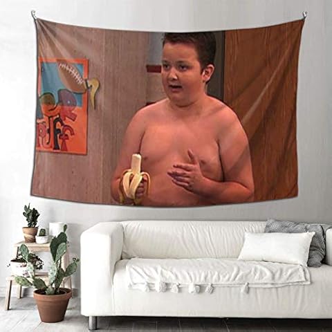 shibeili Gibby from ICarly Tapestry Boutique Wall Hanging Tapestry Vintage Tapestry Wall Tapestry Micro Fiber Peach Home Decor 90x60inch Cover