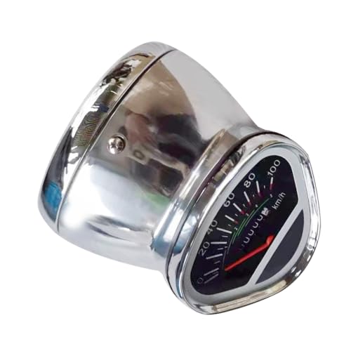ciciTree Silver Headlight Speedometer Odometer Assembly with Case Compatible for Honda Trail CT70 1969-1970