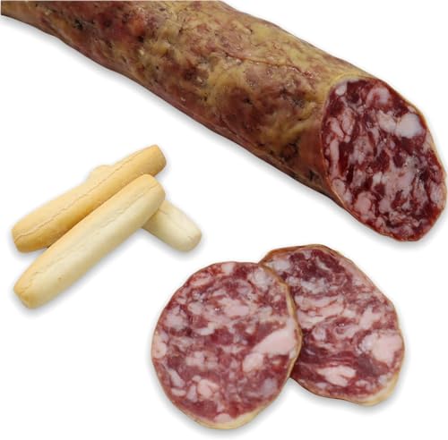 Corsevilla - Salchichon Iberico Bellota - Gourmet - Iberico - Iberico De Bellota - Embutido Ibierco - Sin Gluten - Sin Lactosa - 500 Gramos Aprox Corsevilla - Salchichon Iberico Bellota - Gourmet - Iberico - Iberico De Bellota - Embutido Ibierco - Sin Gluten - Sin Lactosa - 500 Gramos Aprox