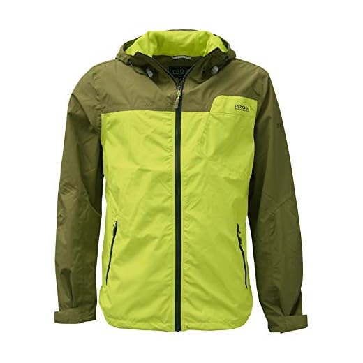 PRO-X elements herr Clark jacka Moos/Wild Lime 3XL