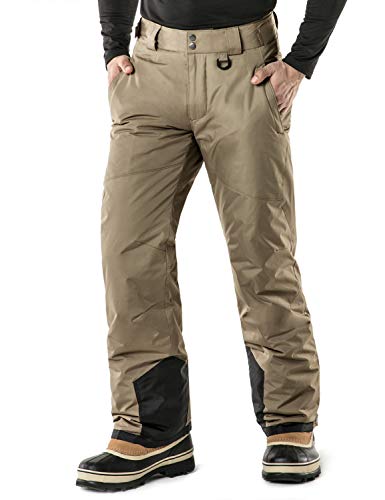 TSLA Men's Winter Snow Pants, Waterproof Insulated Ski Pants, Ripstop Windproof Snowboard Bottoms,...