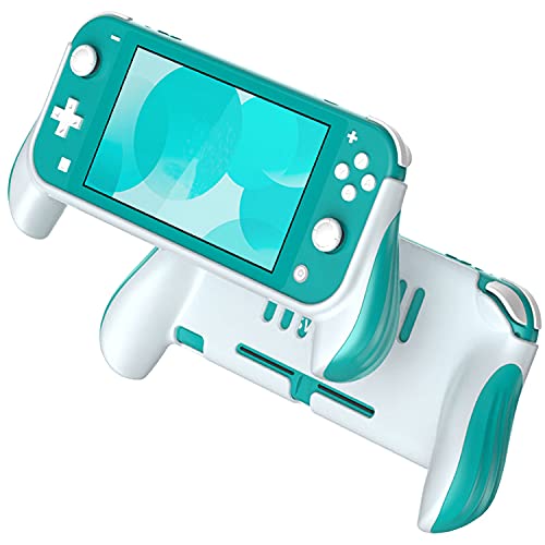 VOVIGGOL Funda Protectora de Mano para Nintendo Switch Lite, Funda Ergonomía para Juegos de Mano Soporte de Agarre Switch Lite, Accesorios compatibles con Nintendo Switch Lite (Azul)