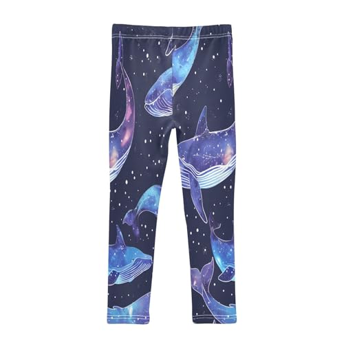 Bolaz Toddler Girls Leggings Printed Yoga Pants Leggings Ethereal Whales Space for Kids2