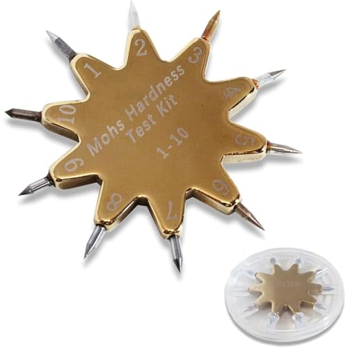 LIULIQ Portable Mohs Hardness Tester with Star Design