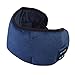 Produktbild 3D Bluetooth Schlafmaske Hifi Kopfhörer Drahtlose Lautsprecher Musik Augenmaske für Flugzeug Schlafen Reisen Entspannung (Color : Blue)
