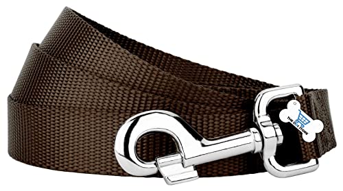 Image of Dog /Puppy Obedience Recall Training Agility Lead-10 Feet Long Leash-For Dog Training, Recall, Play, Safety, Camping Best For Labrador, Golden Retriever , German Shepherd-Brown