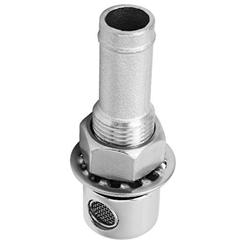 Gerade Kraftstoffentlüftung Tankentlüftung, 316 Edelstahl Bootskabine Ölen Betankungsöffnung Entlüftung für den Austausch des Gasdosenauslaufs