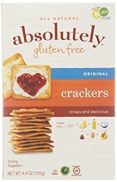 Absolutely Gluten Free Crackers 4.4 OZ Case of 12