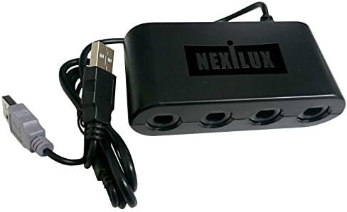 GameCube Controller Adapter for Wii U, PC USB & Switch - NEXiLUX
