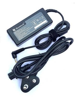 Heontech 19V 3.42A 65W Laptop Charger Compatible for Acer Aspire ZQ3B ZQ3C ZR9C ZQW 5.5MM X 1.7MM Dia Pin Adapter with Free Power Cable.