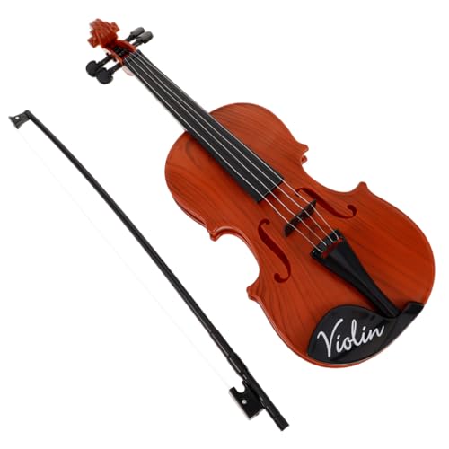 Violon éducatif marron pour initier les enfants à la musique à la maison