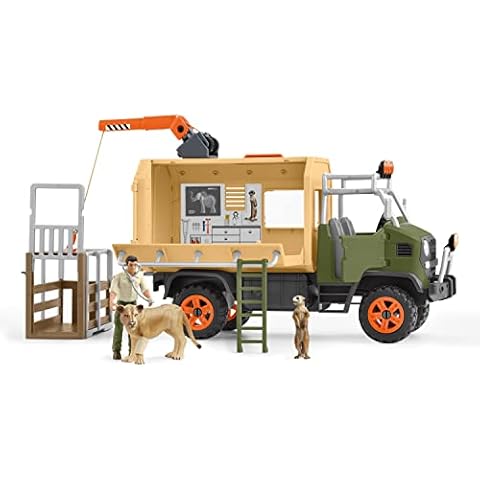 Schleich 42475 Animal rescue large truck Wild Life Cover