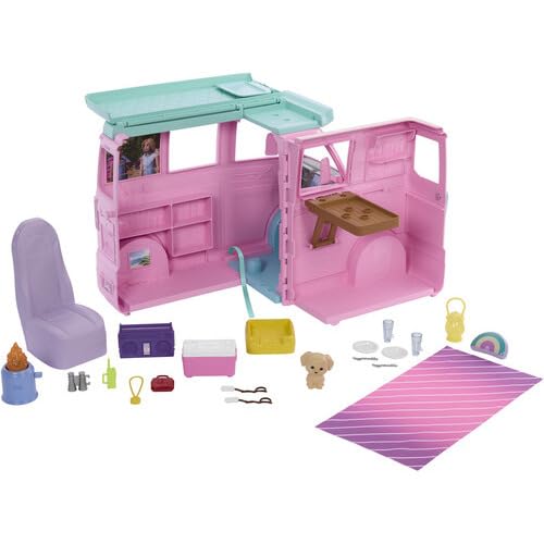 Barbie Dream Land Road Trip Camper Vehicle zestaw do zabawy