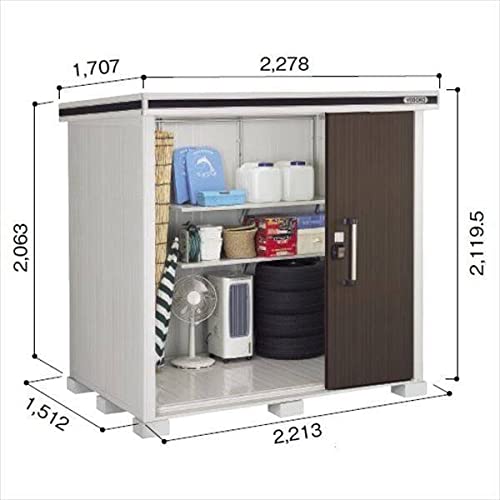Amazon.co.jp: 受注生産品 ヨドコウ LMD／エルモ LMD-2215 物置 一般型 