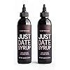 Just Date Syrup: Award-Winning Organic Date Syrup I Two 8.8 OZ Squeeze Bottles I Low-Glycemic, Vegan, Paleo | 1 Ingredient : 100% Organic Medjool Dates
