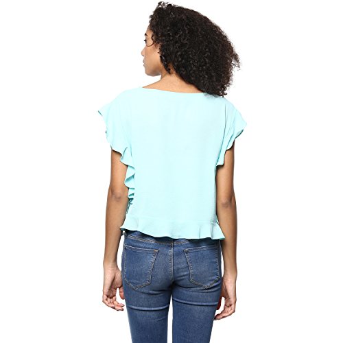 Image of Harpa Round Neck Solid Tops