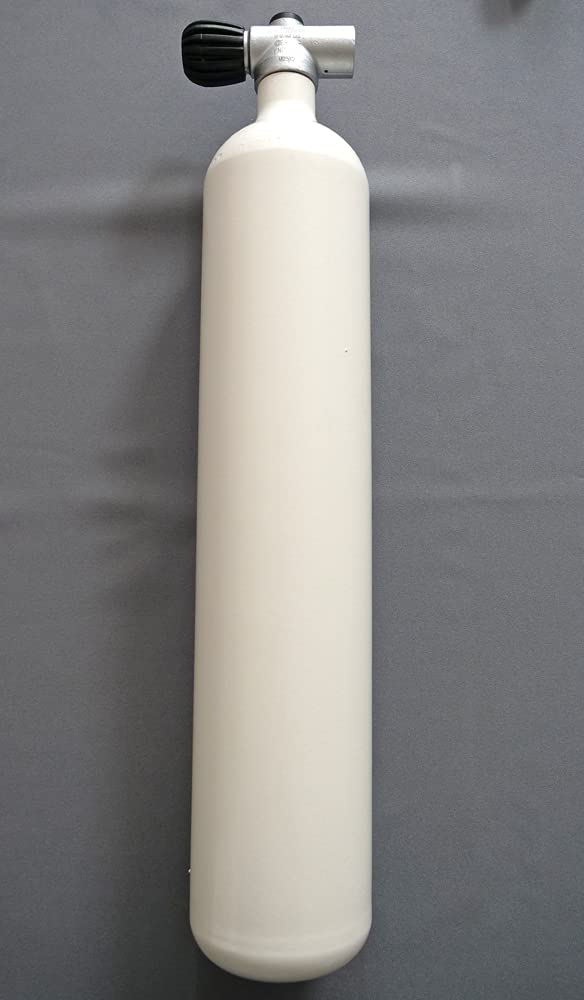 Bouteille de plongée 3 l 300 bar complète avec valve blanche M25 x 2