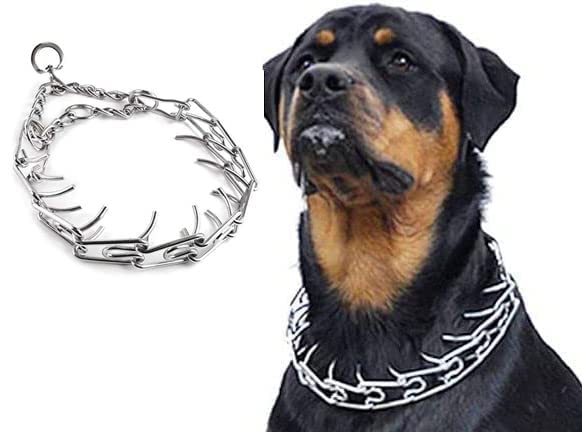 Furbies Dog Prong Collar, Dog Choke Pinch Training Collar with Quick Release Snap Large 24 Inch Silver (B0D1KQFRRS) Amazon Price History, Amazon Price Tracker