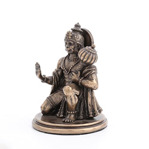 Estatua mini Hanuman diseño Veronese 3.25 pulgadas miniatura 7