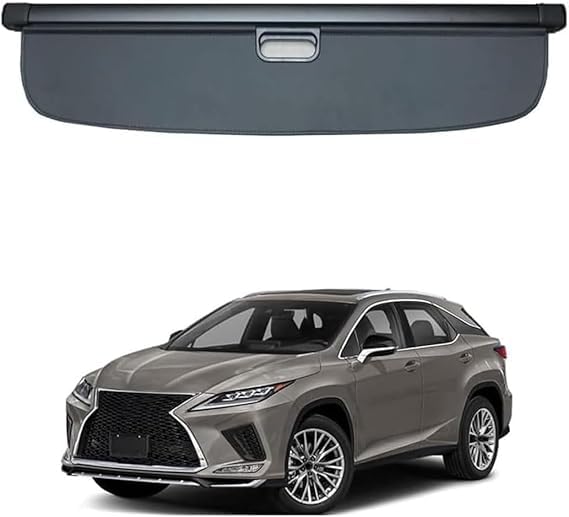 Auto versenkbare hinteren Kofferraum Paket Regal Cargo Covers per Lexus RX450HL 2020+, Gepäck Vorhang Privatsphäre schützendes Zubehör