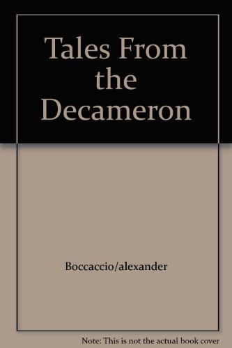 Tales From the Decameron B000NJBPDY Book Cover