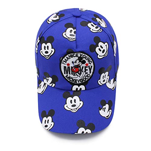 Image of VRITRAZ Kids Multicolor Baseball Cap for Boys & Girls | Adjustable Kids Cap, Casual & Outdoor Wear (4-12 Years)