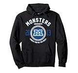 Disney Pixar Monsters University Logo Graphic Hoodie Pullover Hoodie