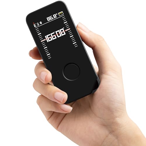 HOTO Professional Laser Measuring Tool Pro - 164 Ft Ultra-Long Laser Distance Measure Tool, 5 Measuring Modes, High-Precision Real-time Measurement, Unlimited Storage, Cool Gadgets for Men