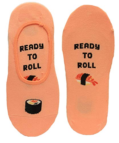 HotSox Womens Ready to Roll Socks, Blush, 1 Pair, Womens Shoe 4-10