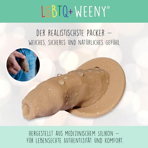 LGBTQ+ Weeny FTM STP Silikon Packer (Light Ivory Amor)4