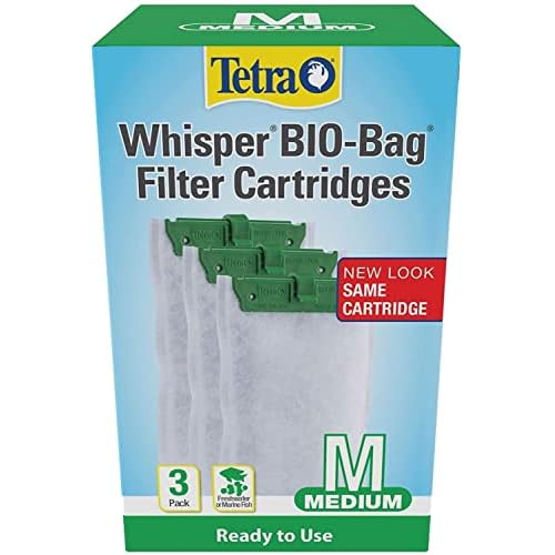 Tetra Whisper Bio-Bag Disposable Cartridges, Aquarium Filter Cartridges, 3 Count