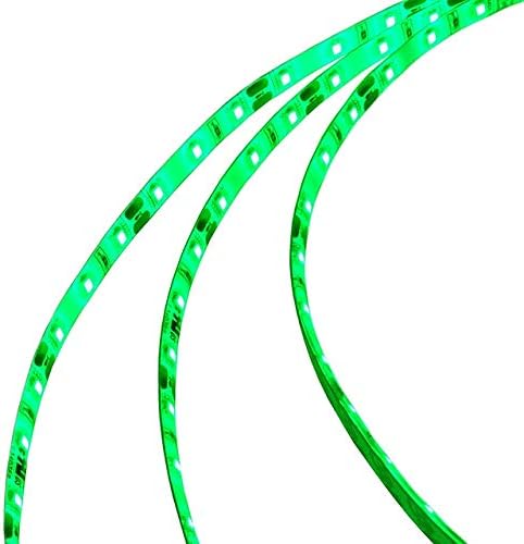 UL IP65 Water-Resistant Silicone Gel 16.4-Feet Flexible LED Strip with 300xSMD2835 12-Volt 24 Watts, White, 20155WH