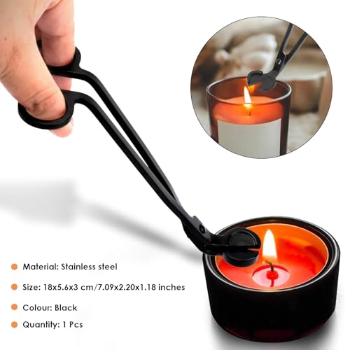 Recortador de Mechas para Velas de Acero Inoxidable AKOAK miniatura 2