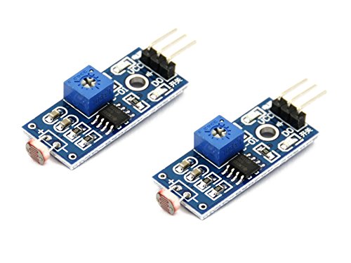 KTC CONS Labs 2 Pcs LDR light sensor module(3 Pin) for Arduino (2 ...