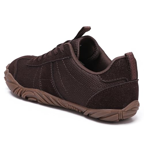 Image of UBFEN Womens Barefoot Shoes Mens Wide Toe Box Zero Drop Minimalist Sneakers | Laces Up, Lightweight, Breathable, Comfortable, Suitable for Walking, Travel, Light Hiking, Trail Running, Tennis, Daily Wear