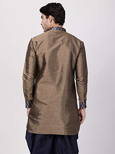 Image of VM Men's Silk Blend Ethnic Shirt