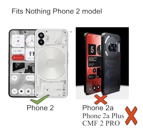 Image of FAD-E Matte Tempered Glass Screen Protector Guard for Nothing Phone 2 / Phone2 (Matte Transparent)