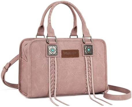Wrangler Tote Bag for Women Western Purse Vintage Top Handle Handbags