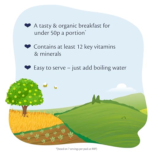 HiPP Organic Summer Berry Multigrain Porridge 10+ Months 200g (Pack of 4)