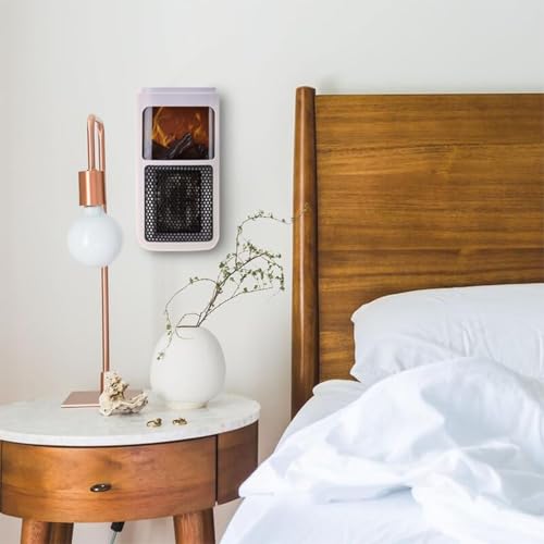 Estufa mini enchufable 4w estufa efecto