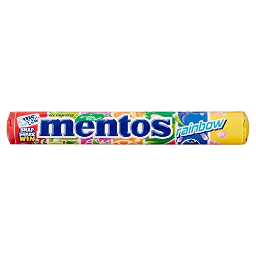 Image of Mentos Rainbow Chewy Dragees, 406 g