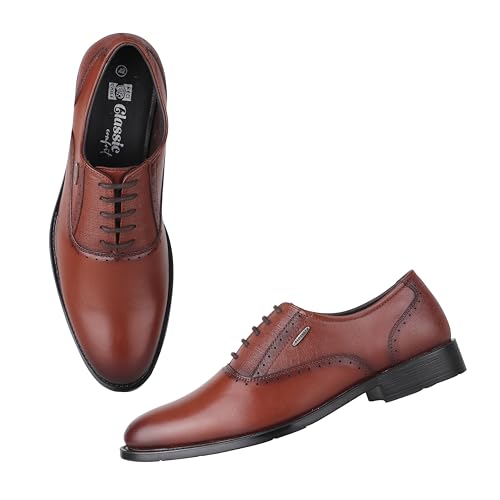 Image of Red Chief Men's Formal Leather Shoes - Classic Elegance Meets Everyday Comfort | RC3970