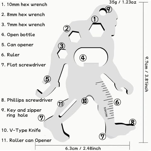 Funny Valentines Day Gifts for Him - Mens Birthday Gifts Small EDC Pocket Tool for Boyfriend Husband Adult, Unique Fathers Day Dad Gift Ideas, Cool Holiday Stocking Stuffers Just Because Gift Surprise